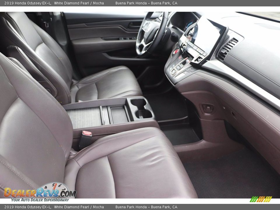 2019 Honda Odyssey EX-L White Diamond Pearl / Mocha Photo #20