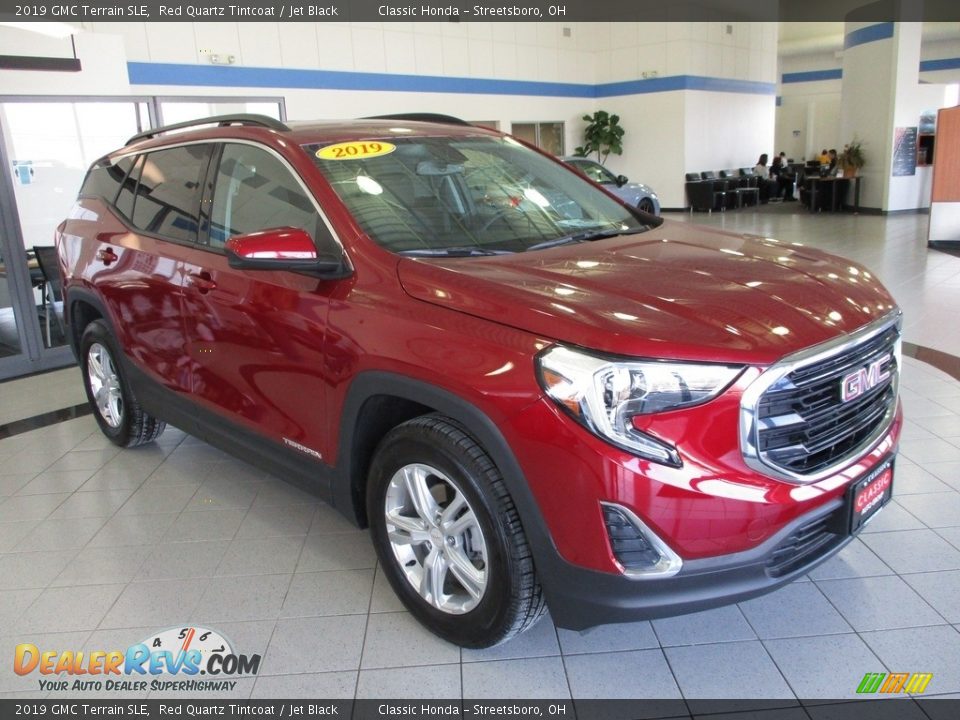 2019 GMC Terrain SLE Red Quartz Tintcoat / Jet Black Photo #3
