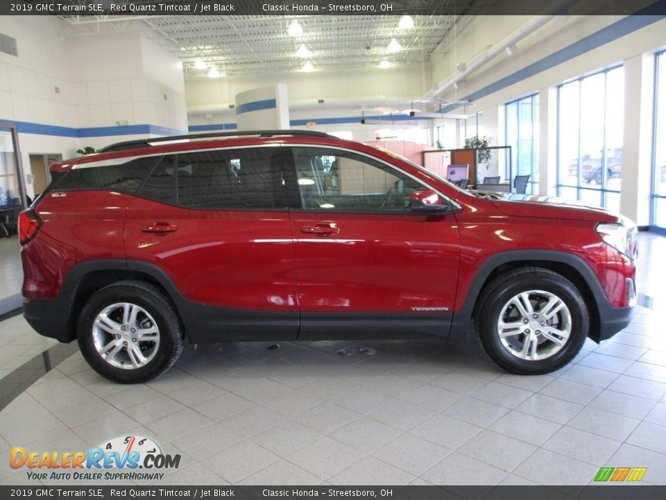2019 GMC Terrain SLE Red Quartz Tintcoat / Jet Black Photo #4