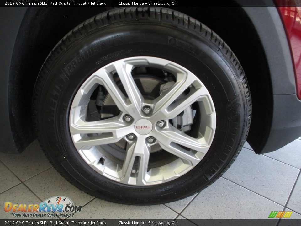 2019 GMC Terrain SLE Red Quartz Tintcoat / Jet Black Photo #5