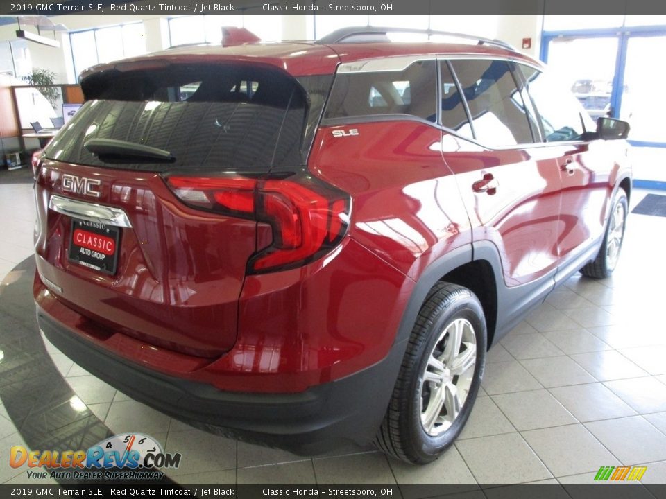 2019 GMC Terrain SLE Red Quartz Tintcoat / Jet Black Photo #7