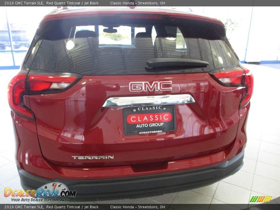 2019 GMC Terrain SLE Red Quartz Tintcoat / Jet Black Photo #8