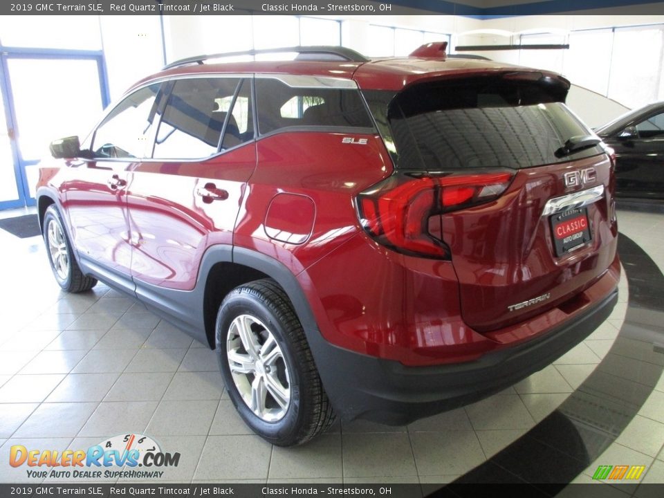 2019 GMC Terrain SLE Red Quartz Tintcoat / Jet Black Photo #9