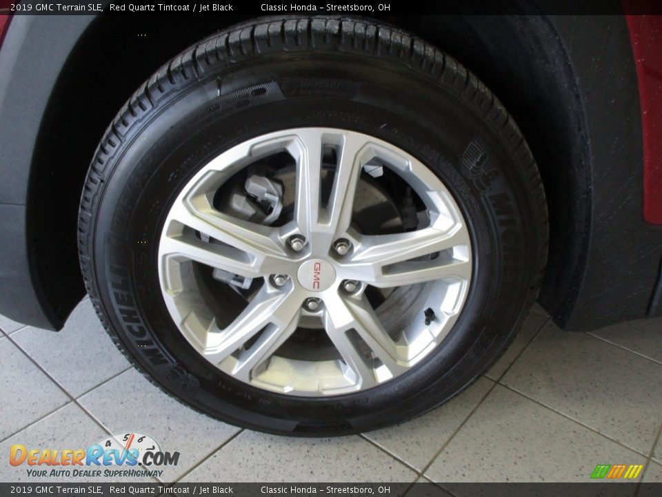 2019 GMC Terrain SLE Red Quartz Tintcoat / Jet Black Photo #12