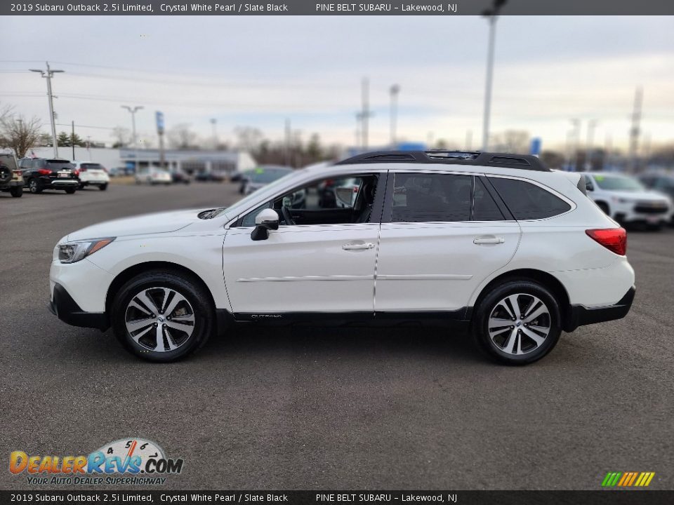 2019 Subaru Outback 2.5i Limited Crystal White Pearl / Slate Black Photo #19