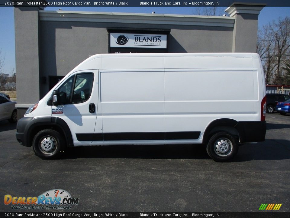 2020 Ram ProMaster 2500 High Roof Cargo Van Bright White / Black Photo #1