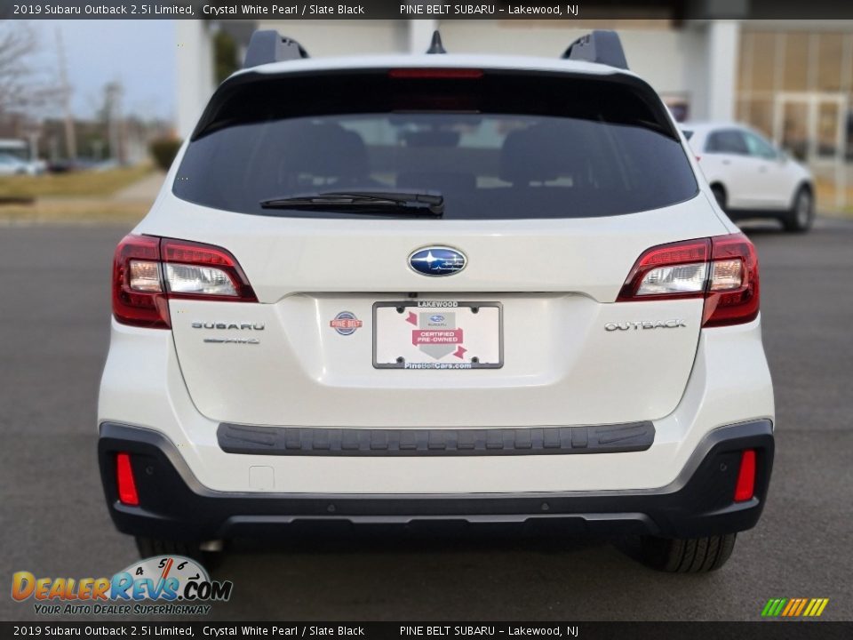 2019 Subaru Outback 2.5i Limited Crystal White Pearl / Slate Black Photo #21