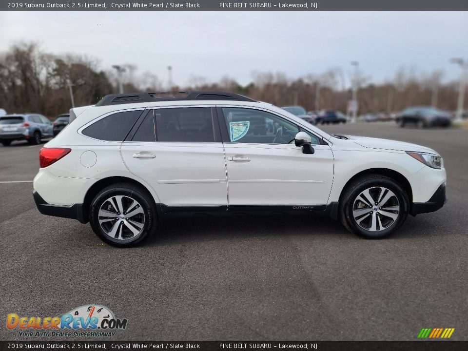 2019 Subaru Outback 2.5i Limited Crystal White Pearl / Slate Black Photo #23