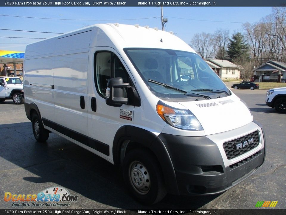 2020 Ram ProMaster 2500 High Roof Cargo Van Bright White / Black Photo #5