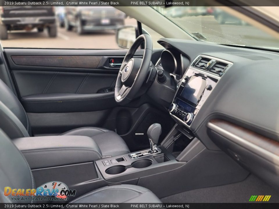 2019 Subaru Outback 2.5i Limited Crystal White Pearl / Slate Black Photo #28