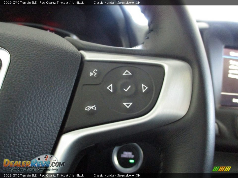 2019 GMC Terrain SLE Red Quartz Tintcoat / Jet Black Photo #29