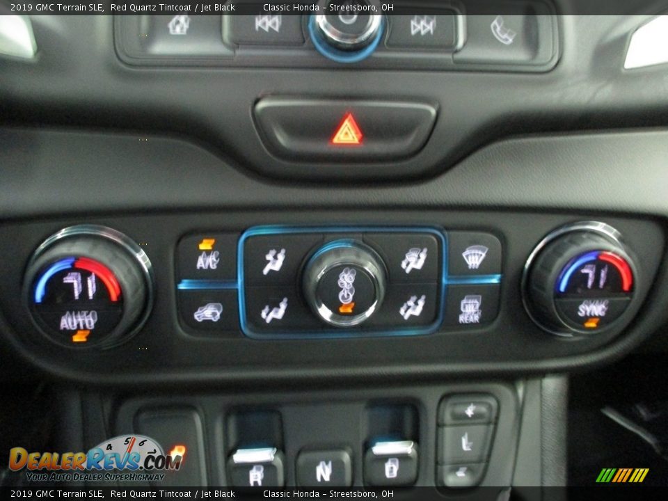 2019 GMC Terrain SLE Red Quartz Tintcoat / Jet Black Photo #33