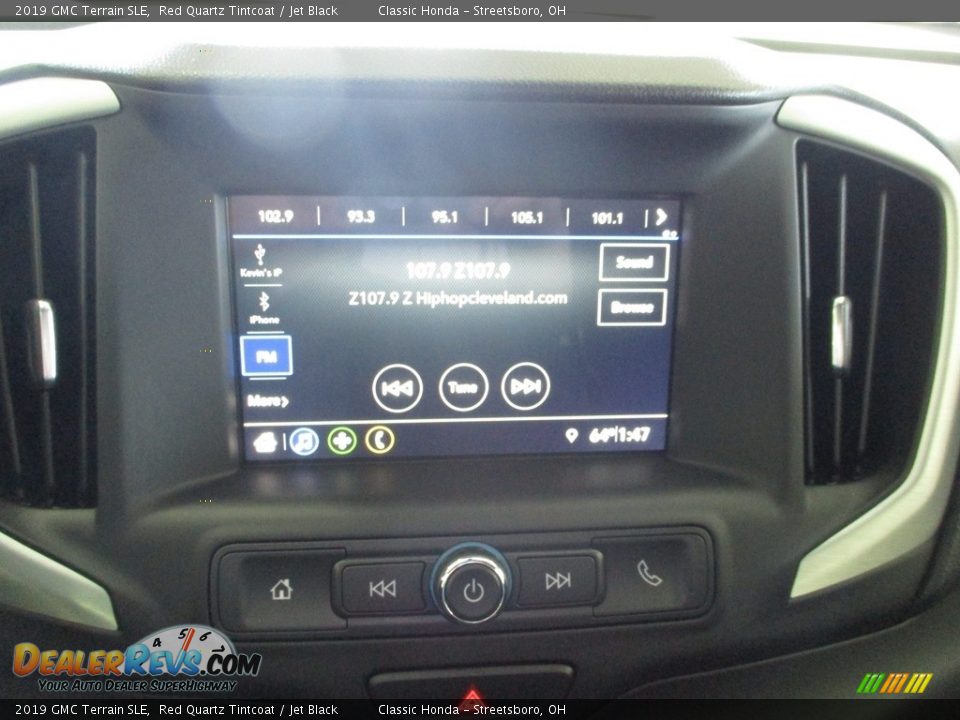 2019 GMC Terrain SLE Red Quartz Tintcoat / Jet Black Photo #34