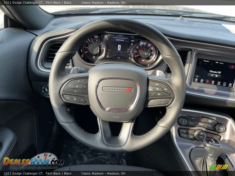 2021 Dodge Challenger GT Pitch Black / Black Photo #5