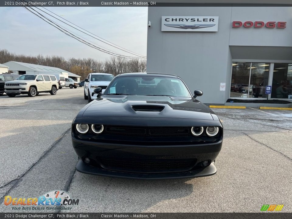 2021 Dodge Challenger GT Pitch Black / Black Photo #7