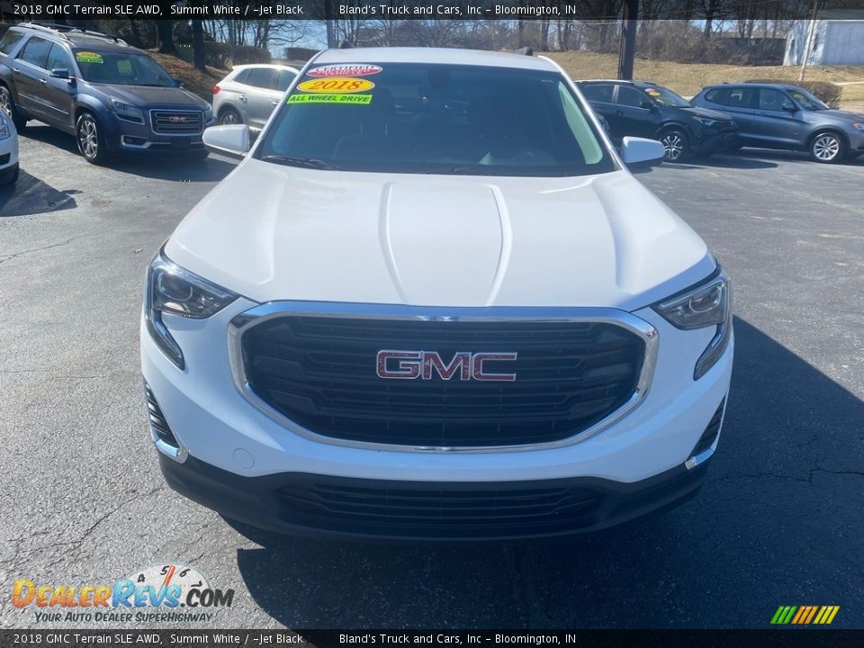 2018 GMC Terrain SLE AWD Summit White / ­Jet Black Photo #3