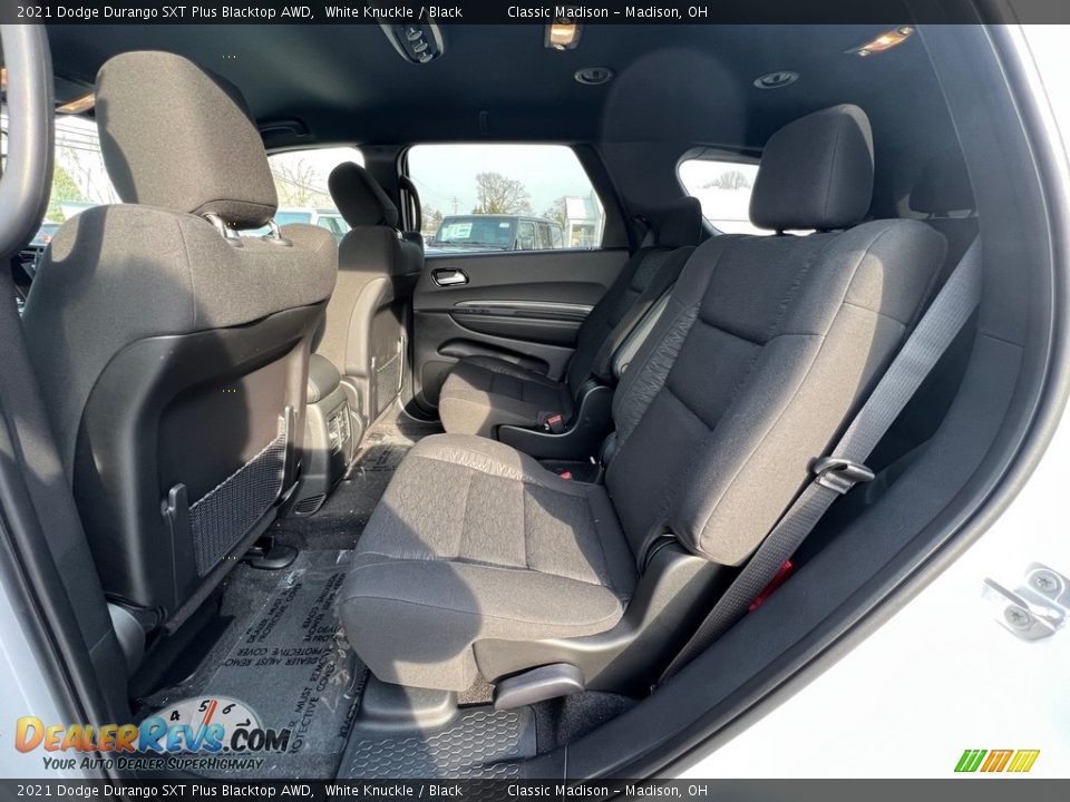 2021 Dodge Durango SXT Plus Blacktop AWD White Knuckle / Black Photo #3