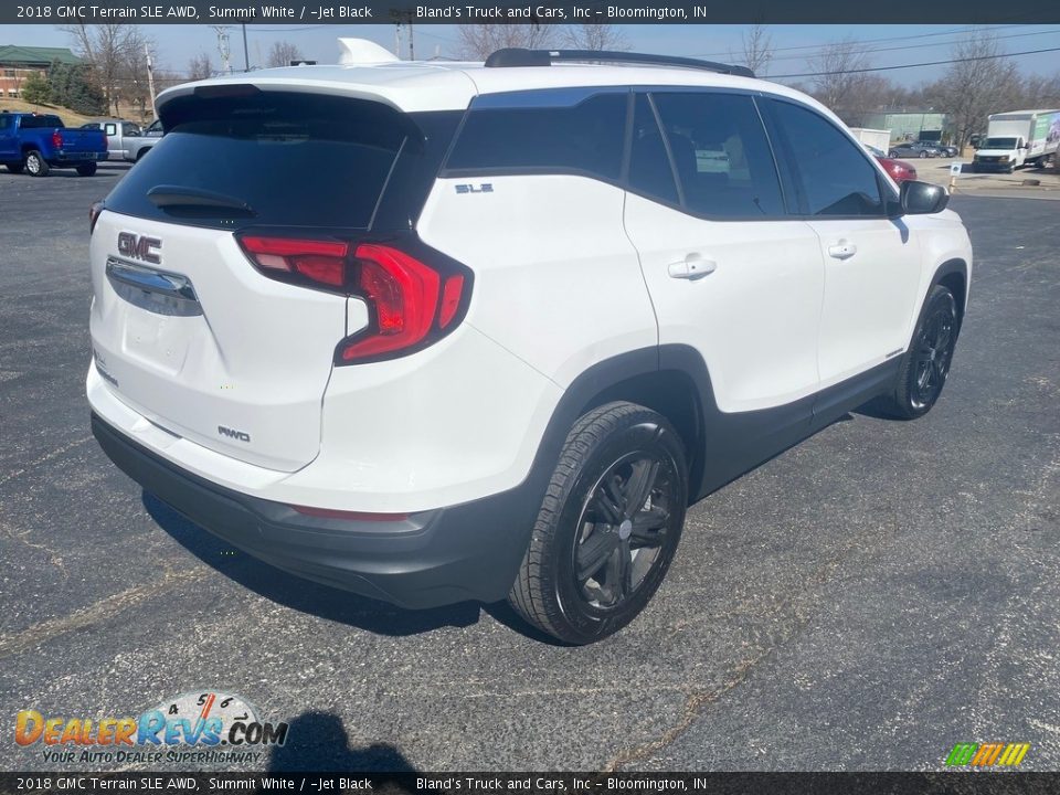 2018 GMC Terrain SLE AWD Summit White / ­Jet Black Photo #6