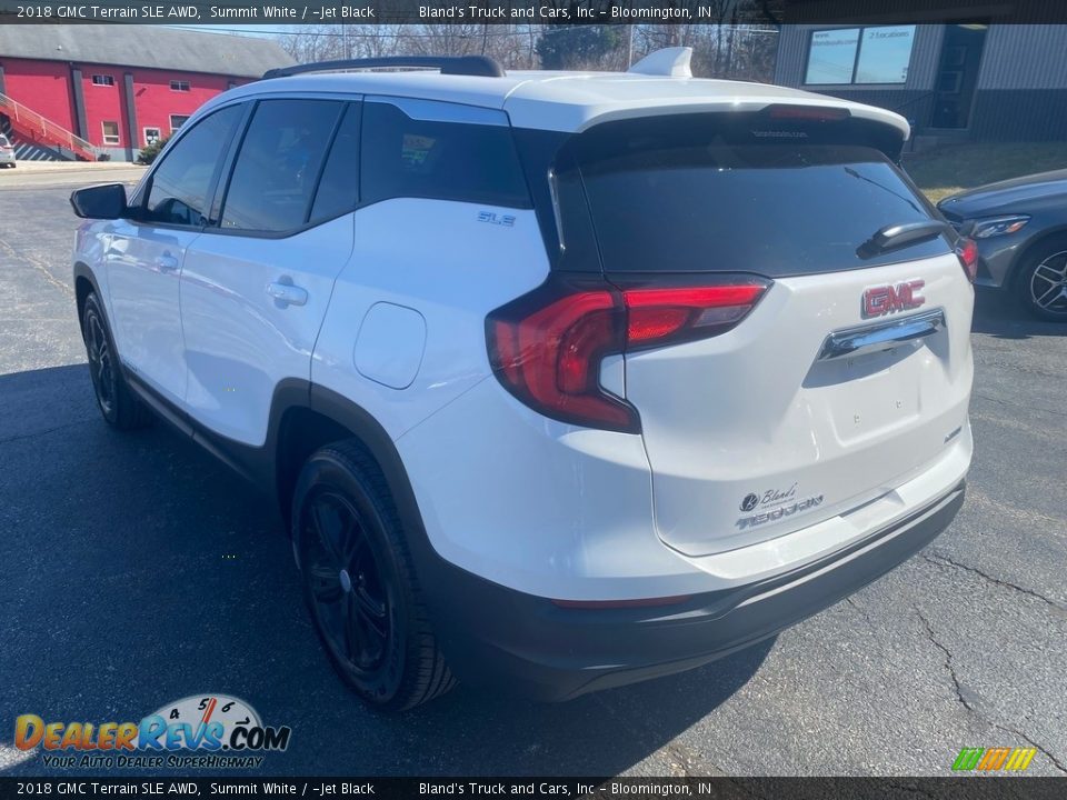 2018 GMC Terrain SLE AWD Summit White / ­Jet Black Photo #8