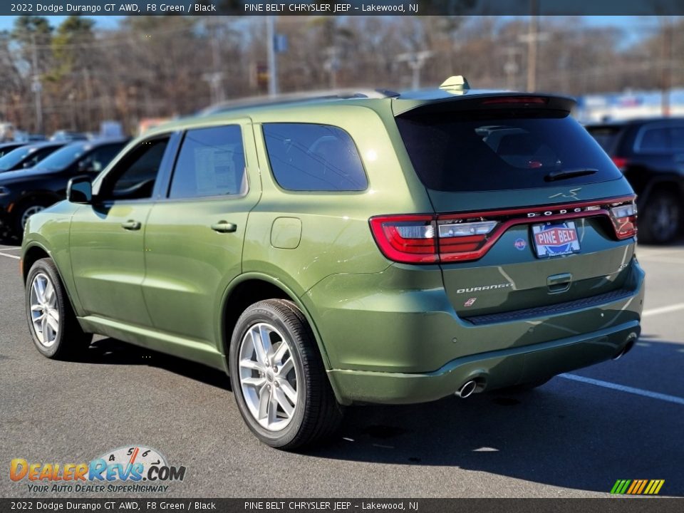 2022 Dodge Durango GT AWD F8 Green / Black Photo #6