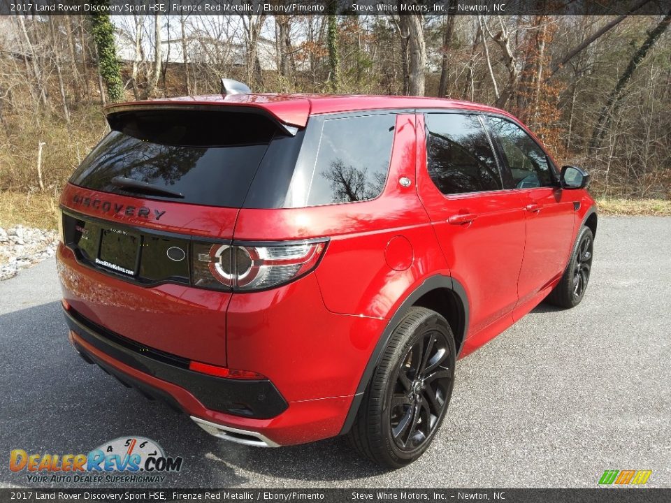 2017 Land Rover Discovery Sport HSE Firenze Red Metallic / Ebony/Pimento Photo #8