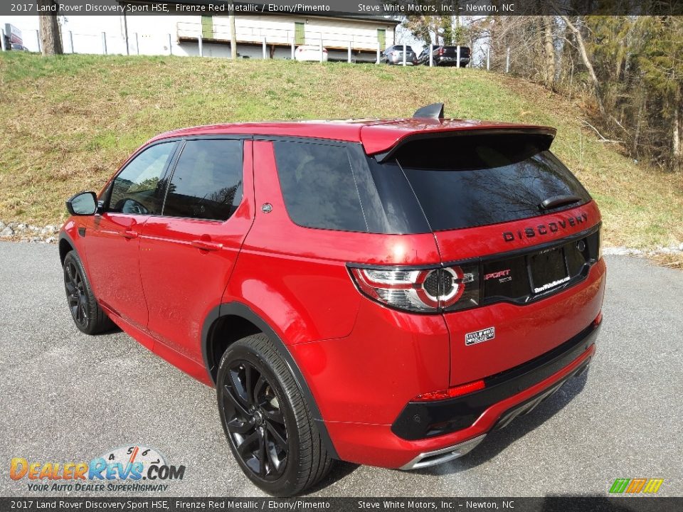 2017 Land Rover Discovery Sport HSE Firenze Red Metallic / Ebony/Pimento Photo #10