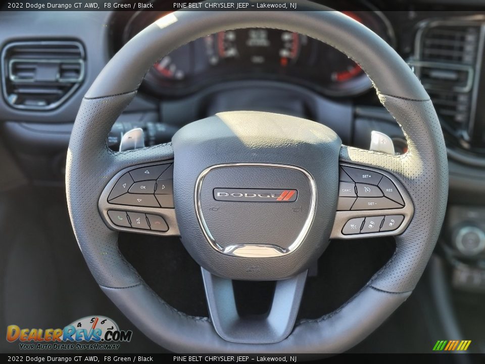 2022 Dodge Durango GT AWD Steering Wheel Photo #13