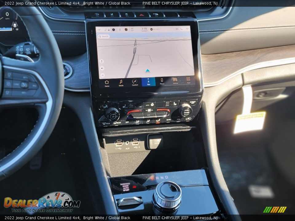 2022 Jeep Grand Cherokee L Limited 4x4 Bright White / Global Black Photo #12