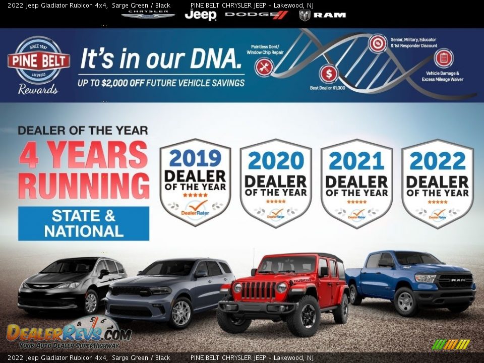 Dealer Info of 2022 Jeep Gladiator Rubicon 4x4 Photo #2