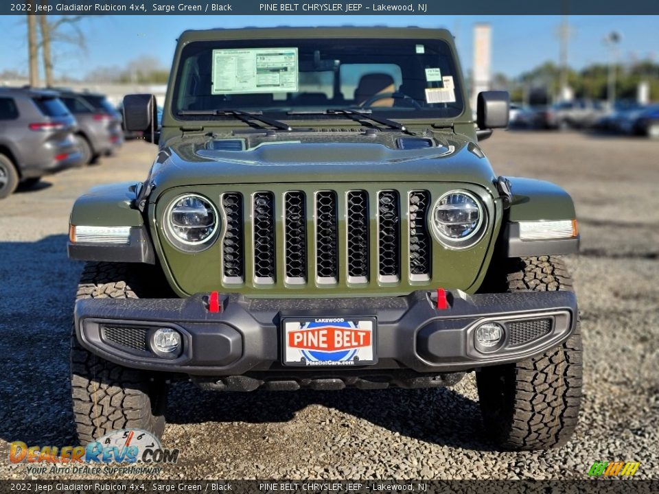 2022 Jeep Gladiator Rubicon 4x4 Sarge Green / Black Photo #3