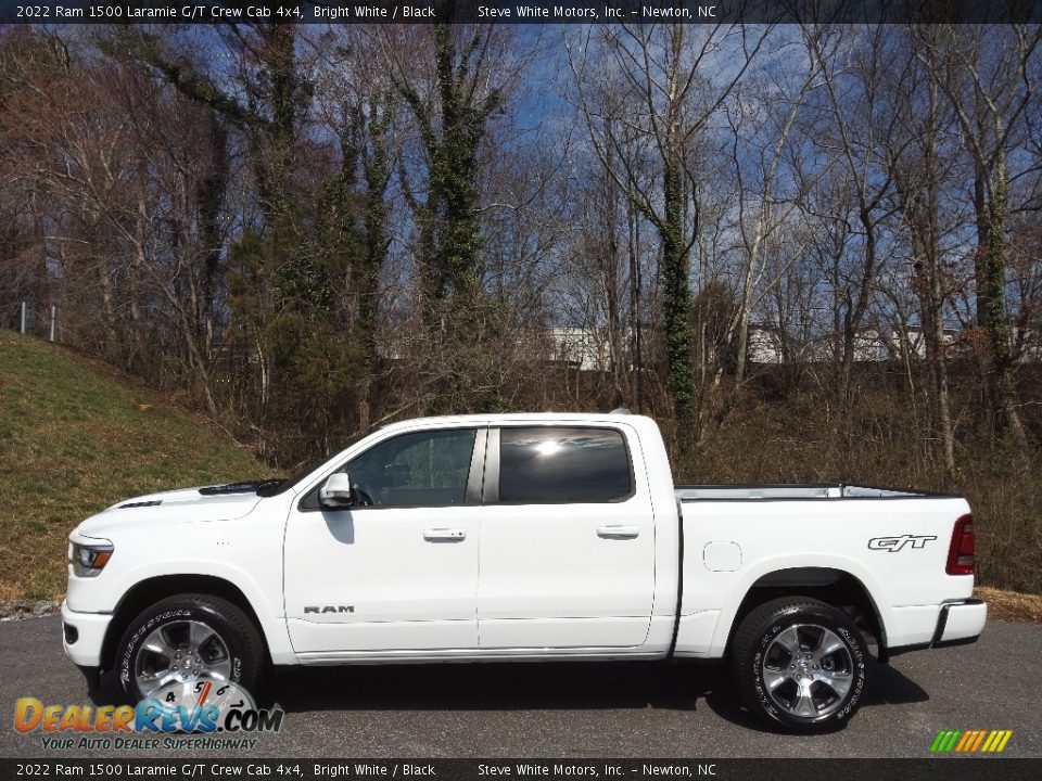 Bright White 2022 Ram 1500 Laramie G/T Crew Cab 4x4 Photo #1