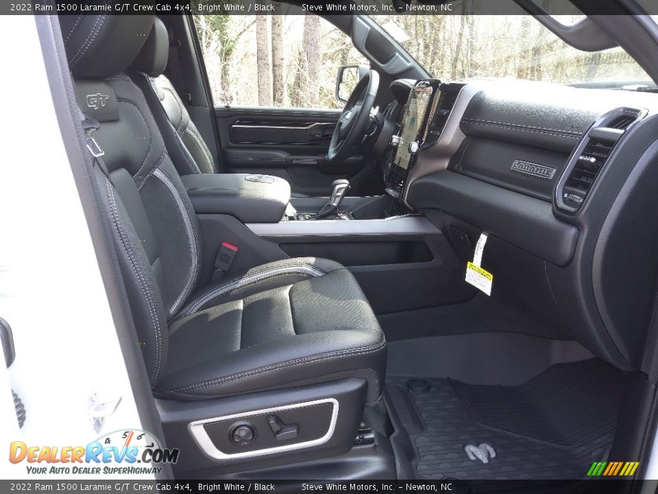 Front Seat of 2022 Ram 1500 Laramie G/T Crew Cab 4x4 Photo #17