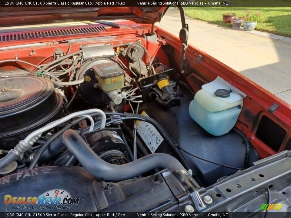 1986 GMC C/K C1500 Sierra Classic Regular Cab 5.0 Liter OHV 16-Valve V8 Engine Photo #6