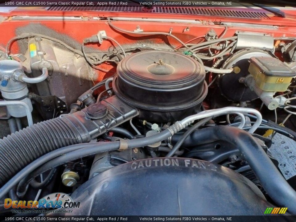 1986 GMC C/K C1500 Sierra Classic Regular Cab 5.0 Liter OHV 16-Valve V8 Engine Photo #7