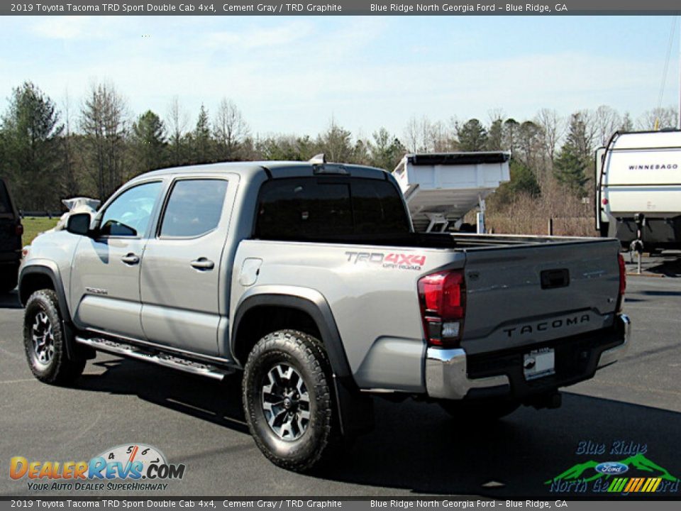 2019 Toyota Tacoma TRD Sport Double Cab 4x4 Cement Gray / TRD Graphite Photo #3