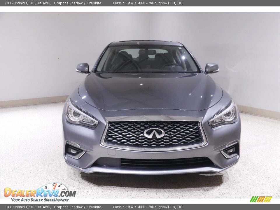 2019 Infiniti Q50 3.0t AWD Graphite Shadow / Graphite Photo #2