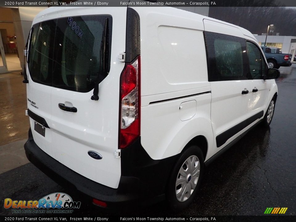 2020 Ford Transit Connect XL Van Frozen White / Ebony Photo #2