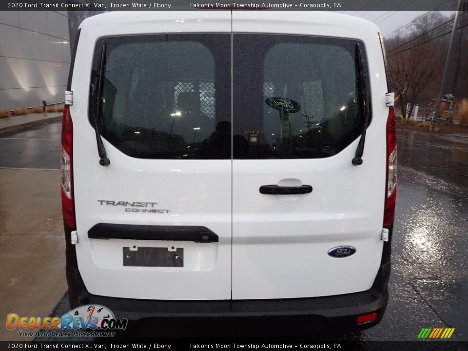 2020 Ford Transit Connect XL Van Frozen White / Ebony Photo #3