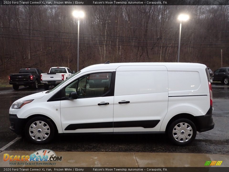 2020 Ford Transit Connect XL Van Frozen White / Ebony Photo #6