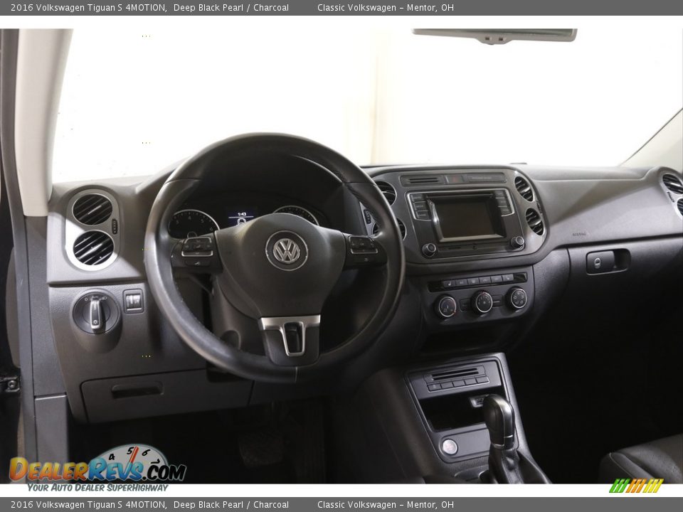Dashboard of 2016 Volkswagen Tiguan S 4MOTION Photo #6