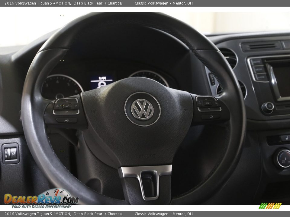 2016 Volkswagen Tiguan S 4MOTION Steering Wheel Photo #7