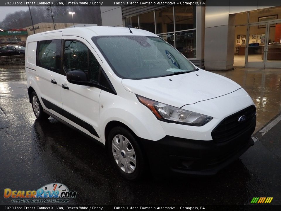 2020 Ford Transit Connect XL Van Frozen White / Ebony Photo #9