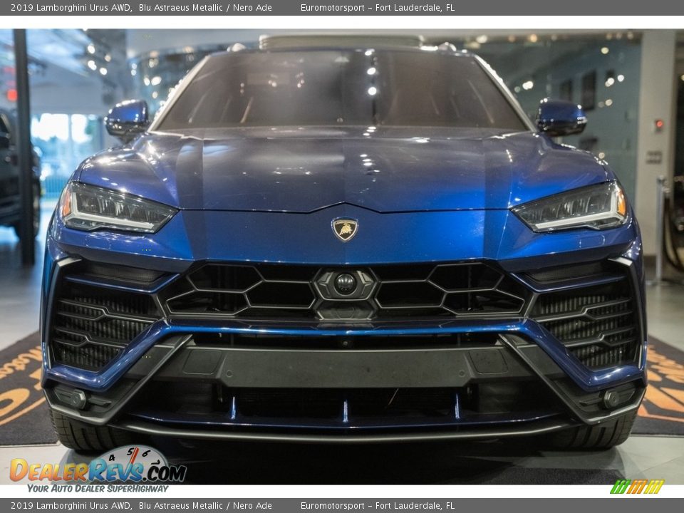 Blu Astraeus Metallic 2019 Lamborghini Urus AWD Photo #9