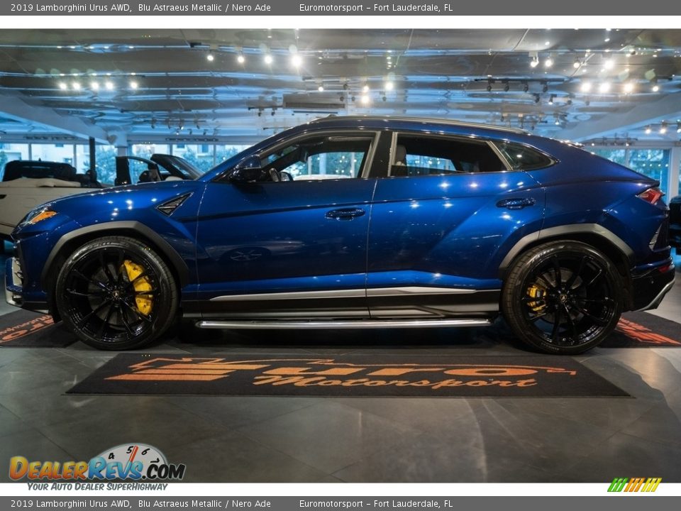 Blu Astraeus Metallic 2019 Lamborghini Urus AWD Photo #11