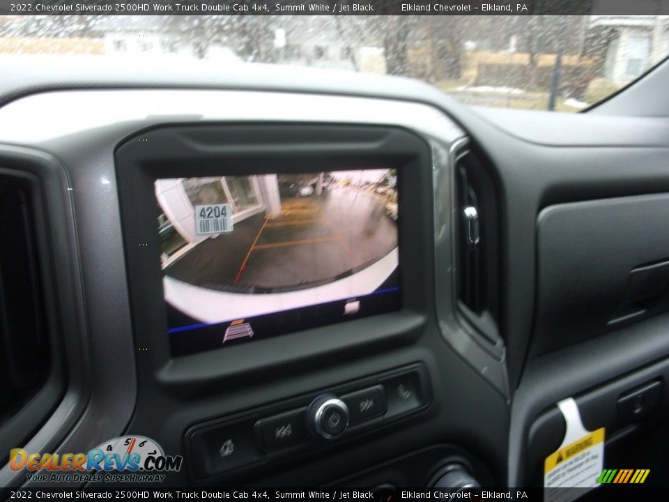 2022 Chevrolet Silverado 2500HD Work Truck Double Cab 4x4 Summit White / Jet Black Photo #30
