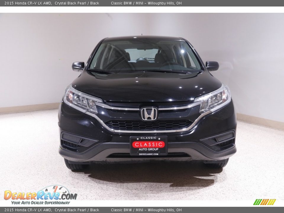 2015 Honda CR-V LX AWD Crystal Black Pearl / Black Photo #2