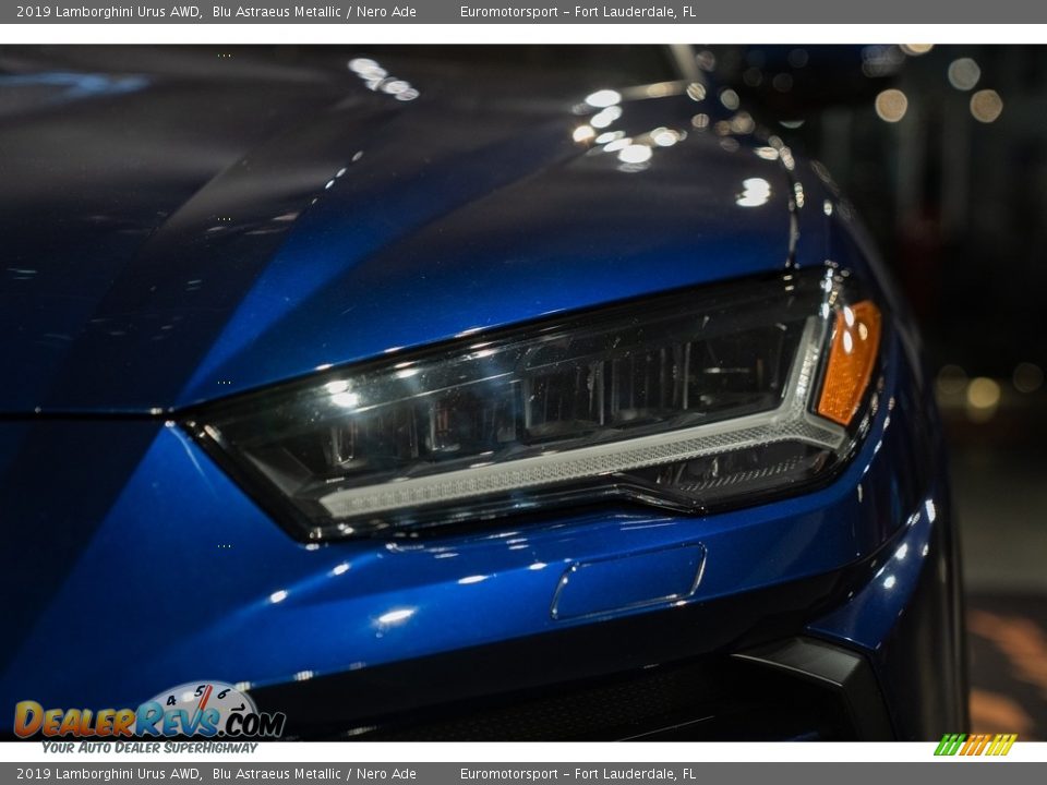 2019 Lamborghini Urus AWD Blu Astraeus Metallic / Nero Ade Photo #25