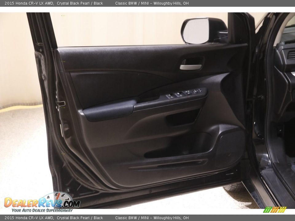 2015 Honda CR-V LX AWD Crystal Black Pearl / Black Photo #4