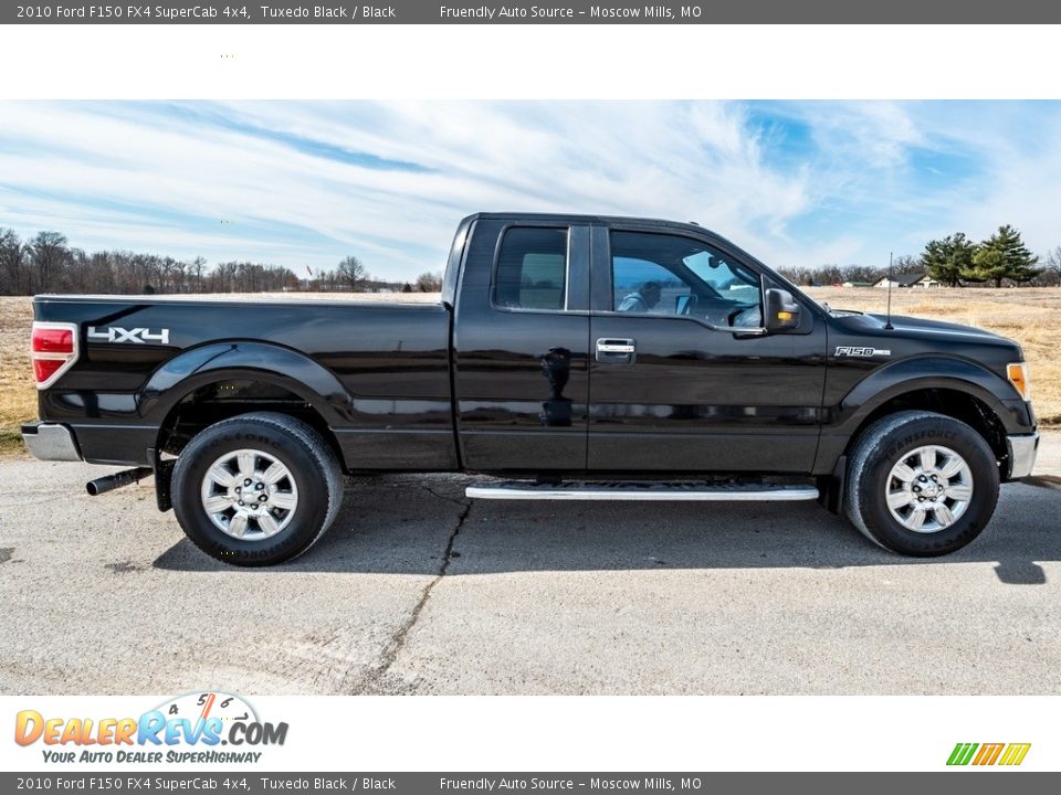 2010 Ford F150 FX4 SuperCab 4x4 Tuxedo Black / Black Photo #3