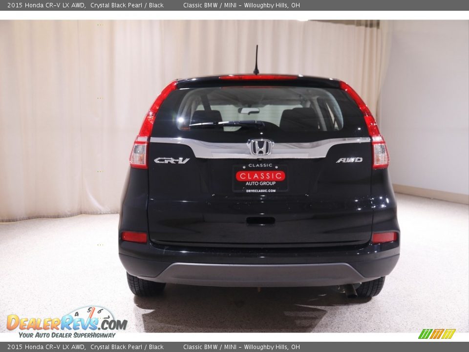 2015 Honda CR-V LX AWD Crystal Black Pearl / Black Photo #17